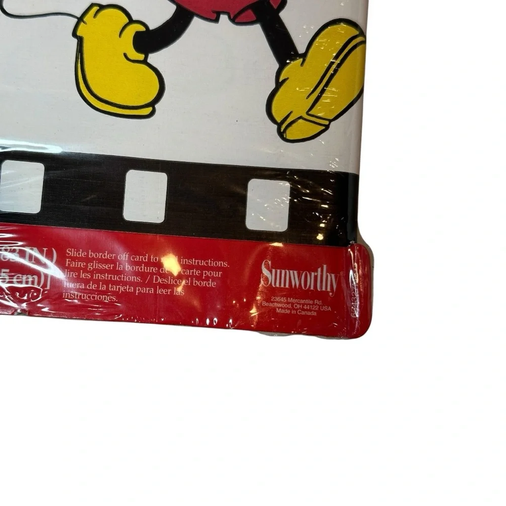 NWT Disney's Mickey Mouse Stuff for Kids Film Reel 5 YD Decorative Border sealed